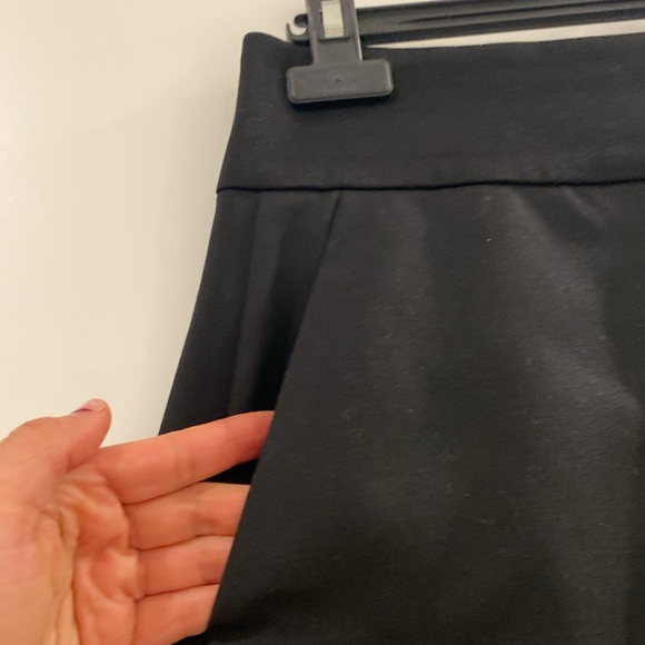 J. Crew black wool blend tuxedo skirt - Picture 3 of 9